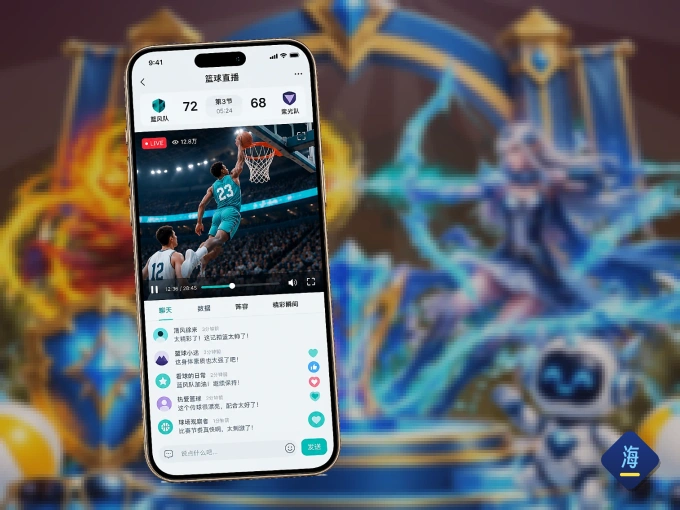 随时随地掌上观赛，尽在海星体育 APP